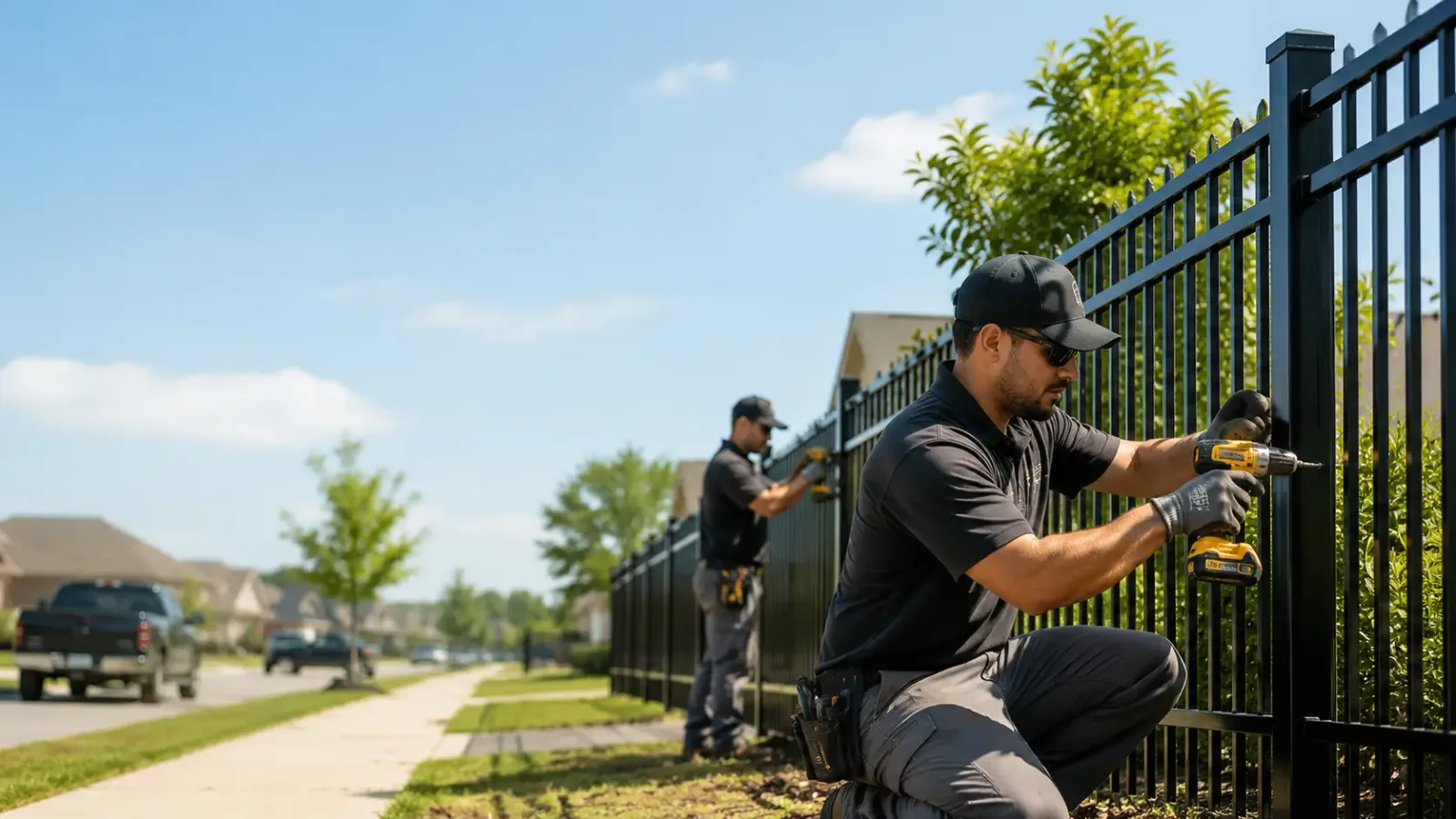 Metal Fence Installation in Dixie, WA